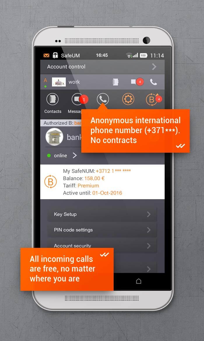 Secure messenger SafeUM for Android - APK Download - 