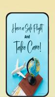safe flight wishes Affiche