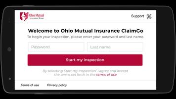 Ohio Mutual Insurance ClaimGo اسکرین شاٹ 1