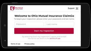 Ohio Mutual Insurance ClaimGo imagem de tela 1