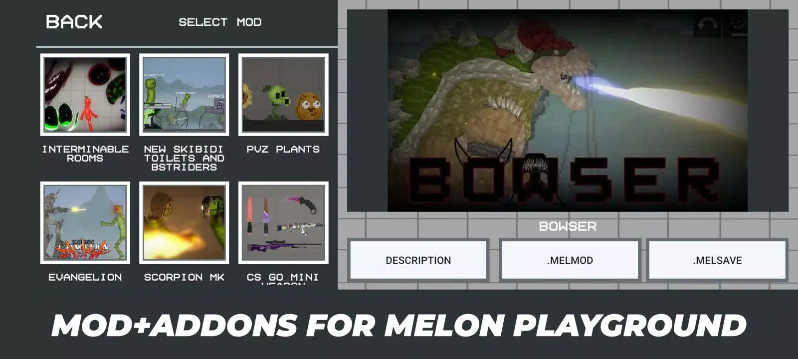 Melon Playground Mod Unlimited Mod Latest Update!! Version 13.4 [Unlimited  Mod][Mod Menu][VIP Mod] 