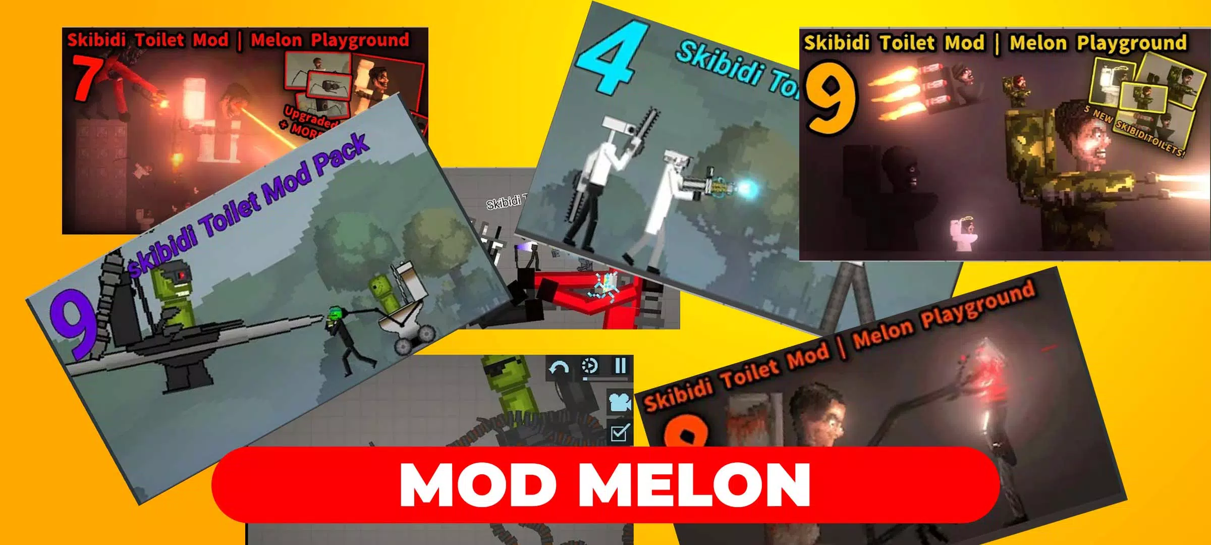 Mods, addons for Melon PG for Android - Free App Download