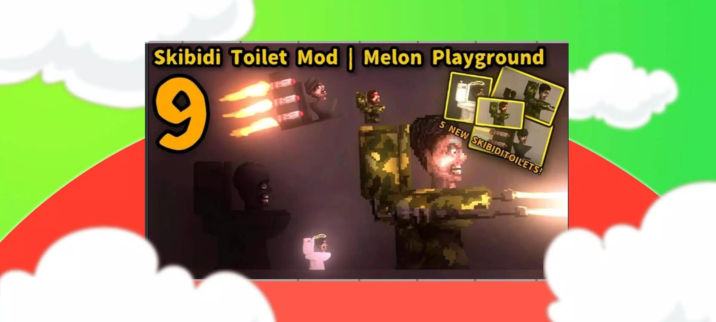 skibidi toilet mod v5-cameraman - Mods for Melon Playground Sandbox PG