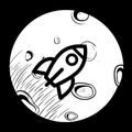 Moon Launcher - A Digital Well
