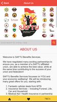برنامه‌نما SAFTU Benefits عکس از صفحه