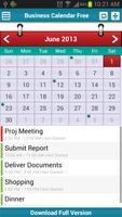 Business Calendar - Event Todo الملصق