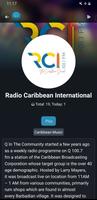 SLU Saint Lucia Radio Plakat