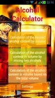 Alcohol Calculator poster