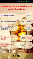 Alcohol Calculator capture d'écran 1