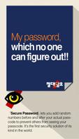 Secure Password โปสเตอร์