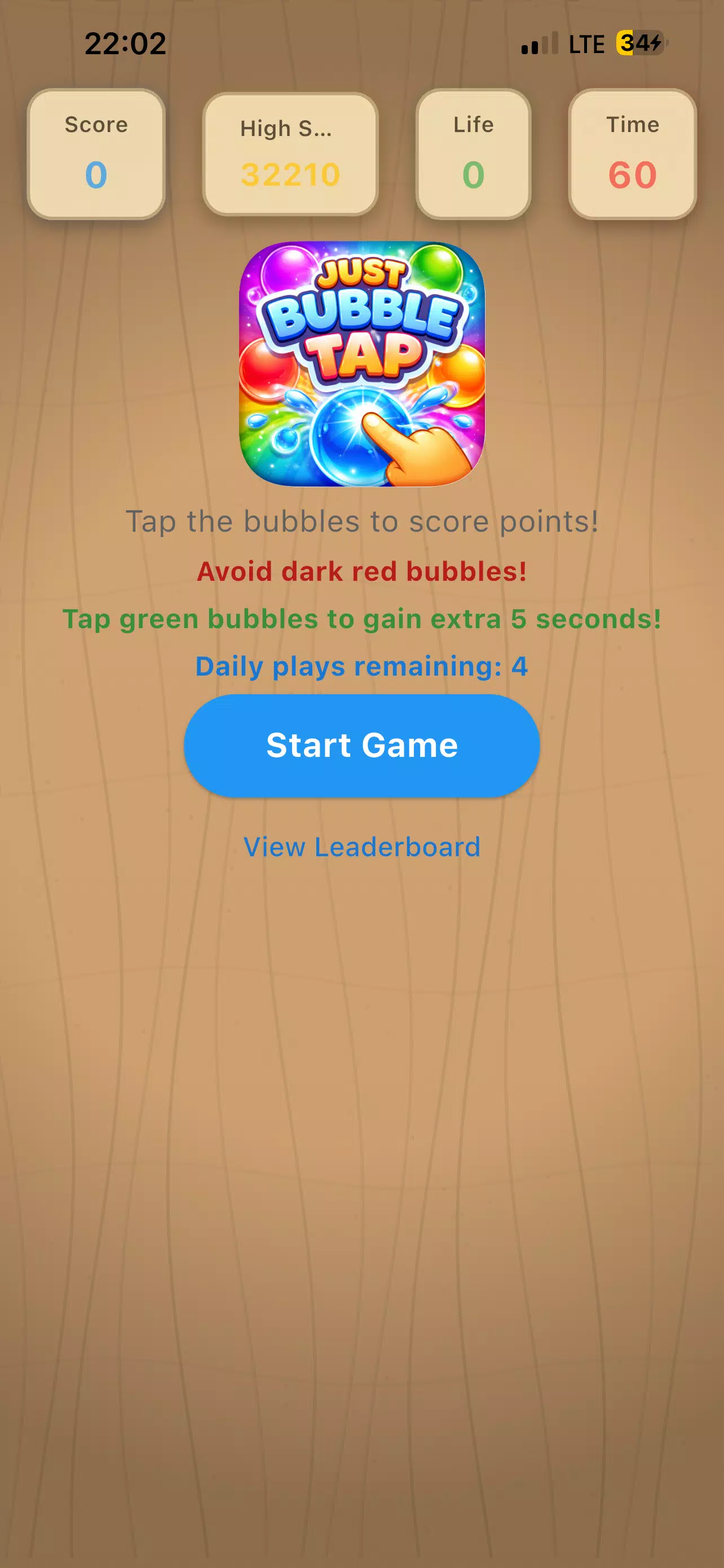 Just Bubble Tap