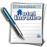 Hotel Invoice-icoon