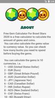 Free Gem Calculator For Brawl  скриншот 3