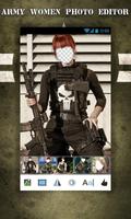 Army Women Photo Editor स्क्रीनशॉट 1