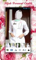 Hijab Nurse Beautiful تصوير الشاشة 1