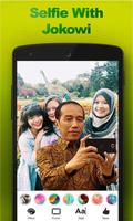 برنامه‌نما Jokowi Selfie Camera عکس از صفحه