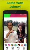 Jokowi Selfie Camera capture d'écran 3