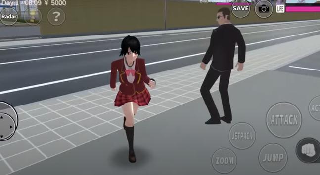 Tricks SAKURA School Simulator 2020 स्क्रीनशॉट 2