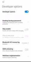 Developer Options Advanced screenshot 4