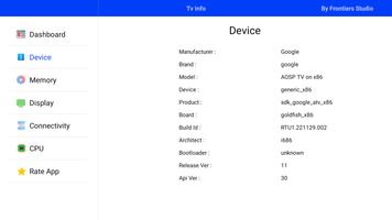 Tv Info - Led Tv Device Info постер