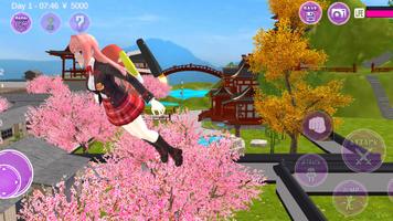 Anime School Girl Dating Sim screenshot 1