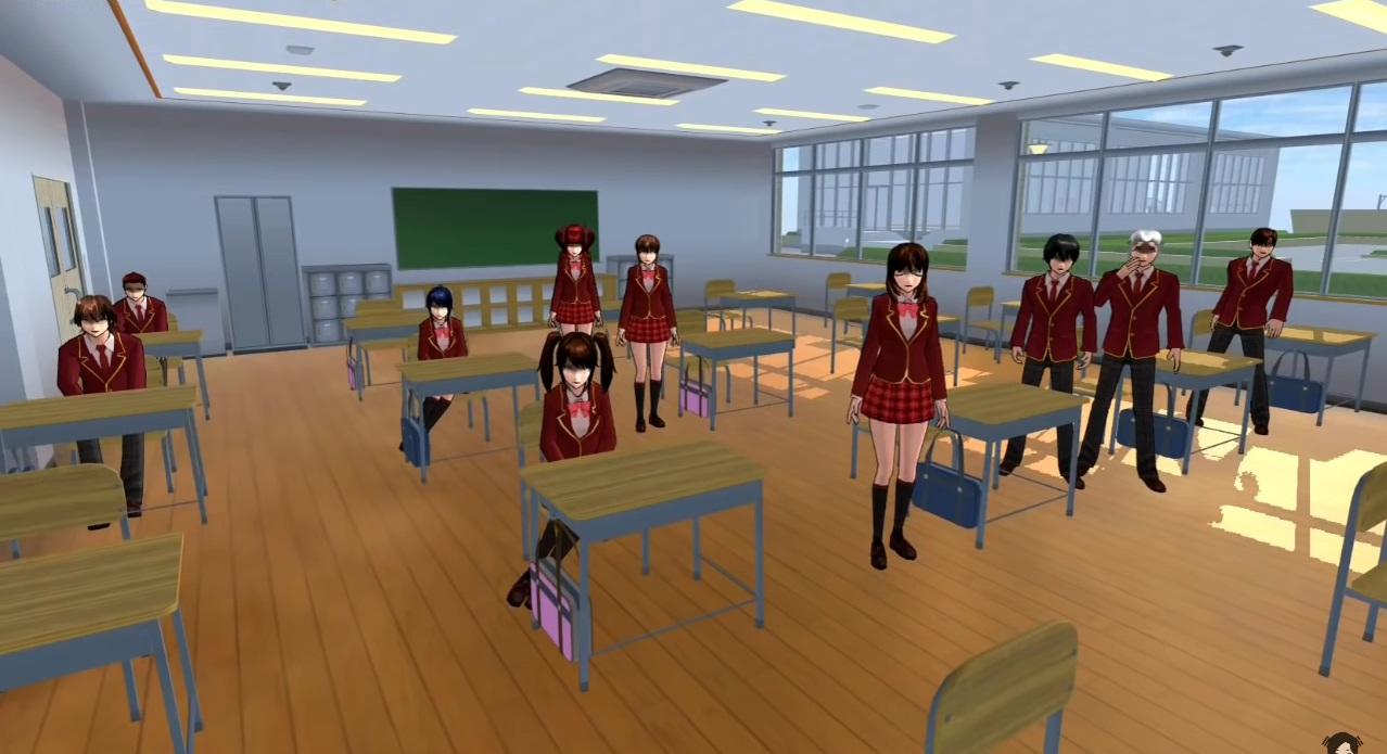 School gameplay. Мио из Сакуры школы симулятор. Sakura School Simulator. Sakura School Simulator подвал. Сакура скул симулятор последняя версия.
