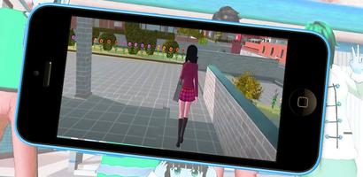 Sakura : High School Life Sim تصوير الشاشة 3