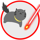 Icona Laser per gatti. Simulatore