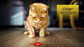 Láser para gato. Simulador Poster
