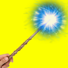 Magic wand for magic games icon