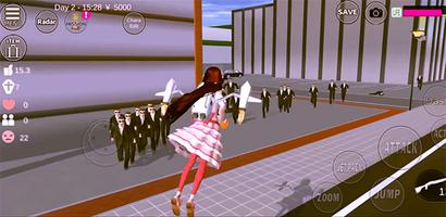SAKURA School Simulator Tricks imagem de tela 1
