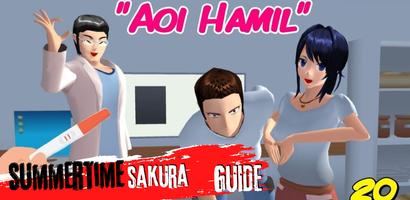 sakura pregnant school tips poster