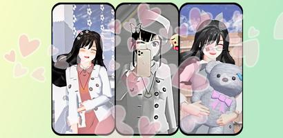 Sakura School World Wallpaper screenshot 1