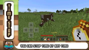 Freeze Mod Time Stop for MCPE poster