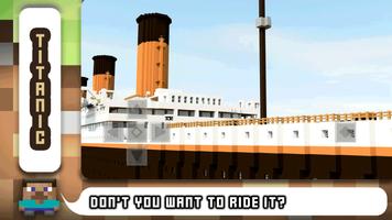Titanic Mod Ship for MCPE poster