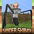 ”Skibidi Spider mod for MCPE
