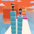 Sky Cube Surfer : Cube Race 3D simgesi