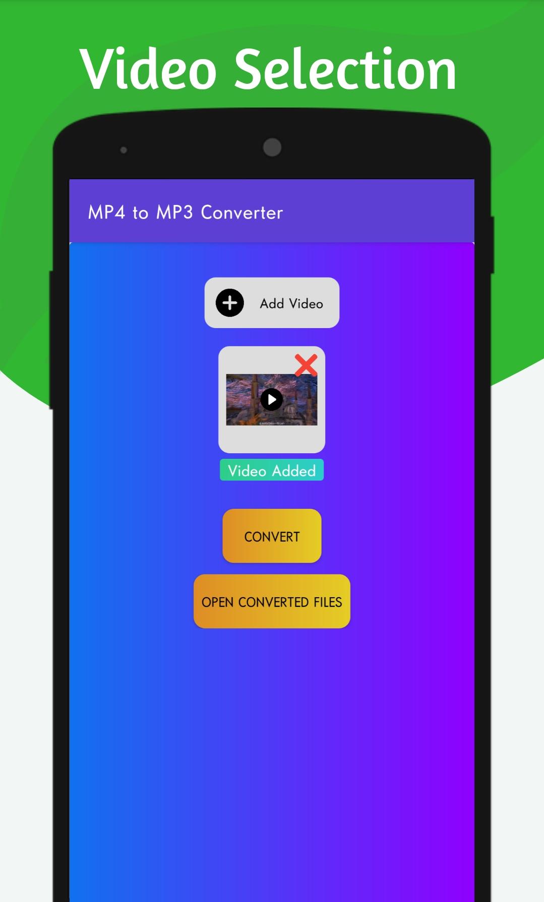 Android İndirme için MP4 Video To MP3 Audio(HD) Converter APK