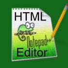 HTML EDITOR NOTEPAD ícone