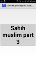 Sahih Muslim Hadith Part3 Urdu plakat
