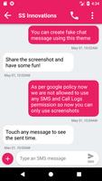 Fake SMS and Call Logs capture d'écran 1