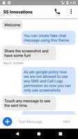 Fake SMS and Call Logs capture d'écran 3