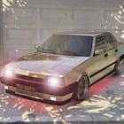 Drift simulator with turbo icon