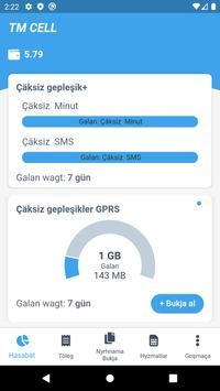 TMCELL Şahsy Otag 截图 2