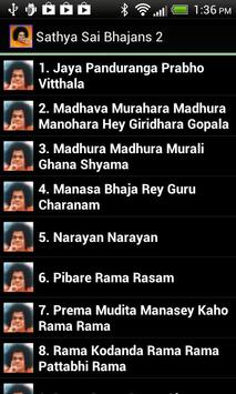 Bhajans by Sri Sathya Sai 2 screenshot 1