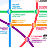 Saint-Petersburg Metro Map