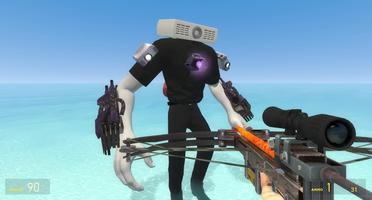 Projector Man VS Skibidi Gmod screenshot 2