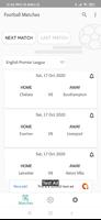 Football Matches تصوير الشاشة 2