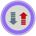 Internet data rate meter