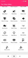 Fox Video Editor اسکرین شاٹ 1
